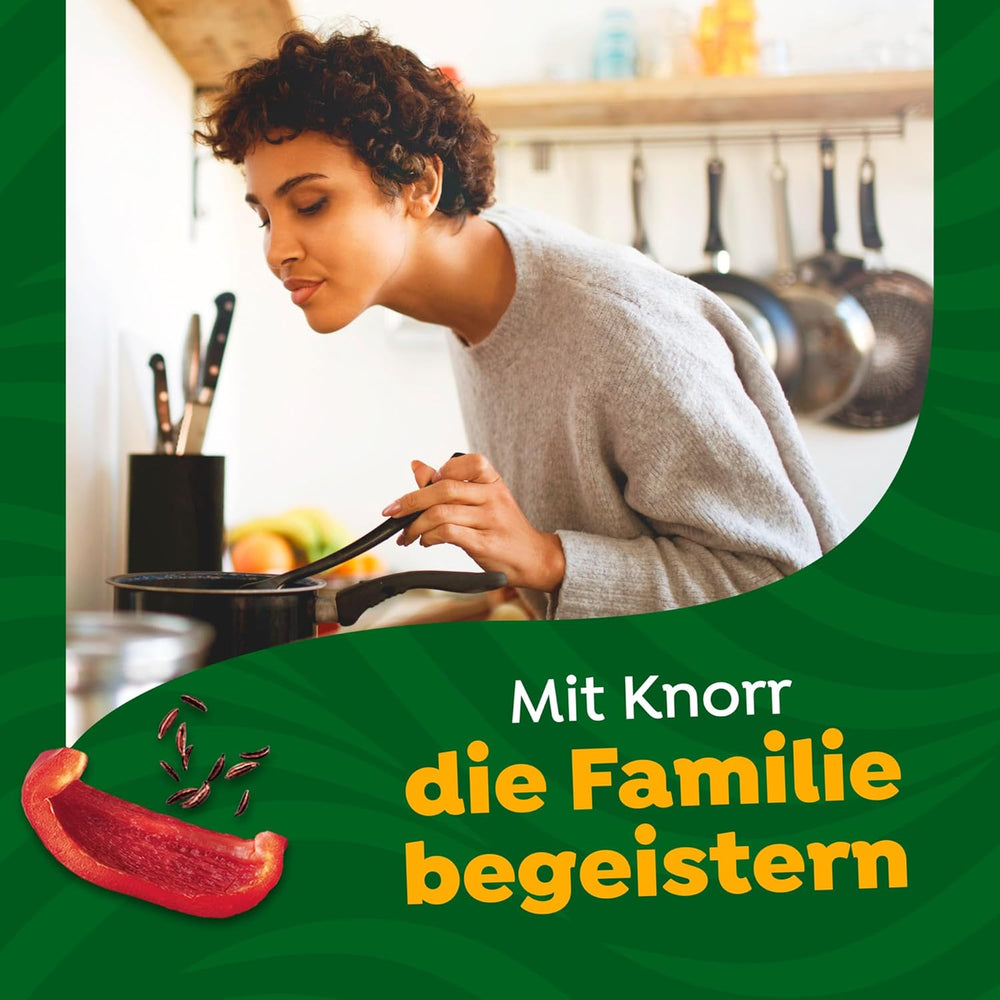 Knorr Fix Würzmischung Paprika-Gulasch für eine leckeres Fleischgericht mit natürliche Ingredient 4 Porce