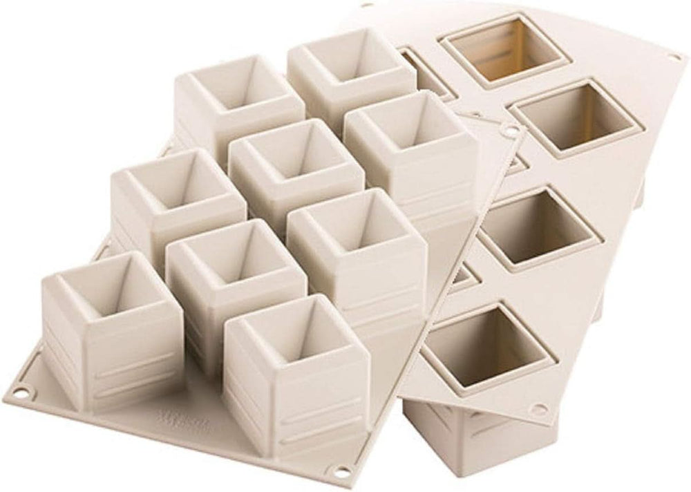 Silikomart, Formă pentru prăjiturele Tartufo de silicon, 8 Monoportii, Ø 62 H 52 mm Bucatarie Naty Shop Mosaico