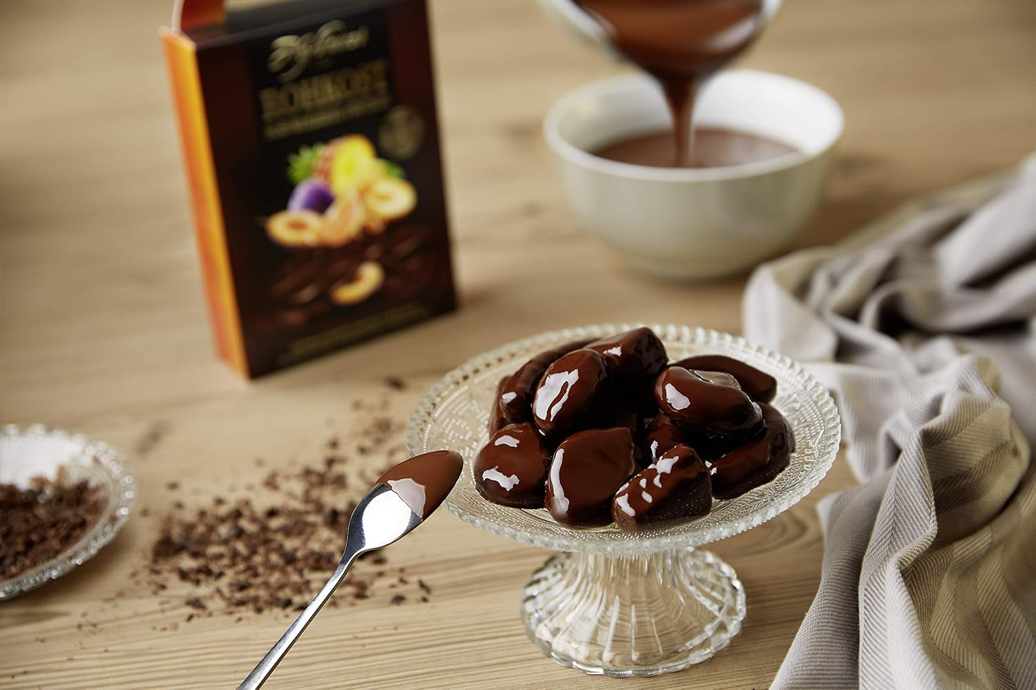 Hofbauer Vienna Orangette raw, plátky pomeranče v čokoládě, 1000 g