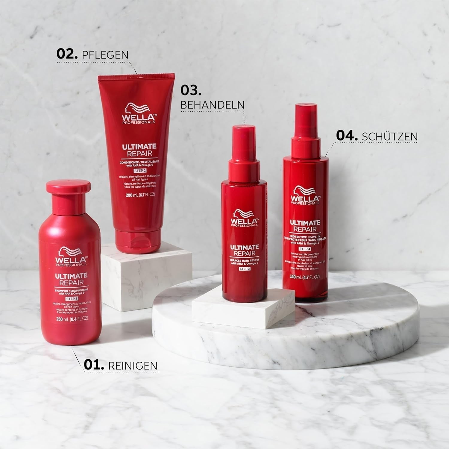 Wella Professionals Ultimate Repair Hloubkově čistící šampon, 250 ml Wella sprcha a koupel