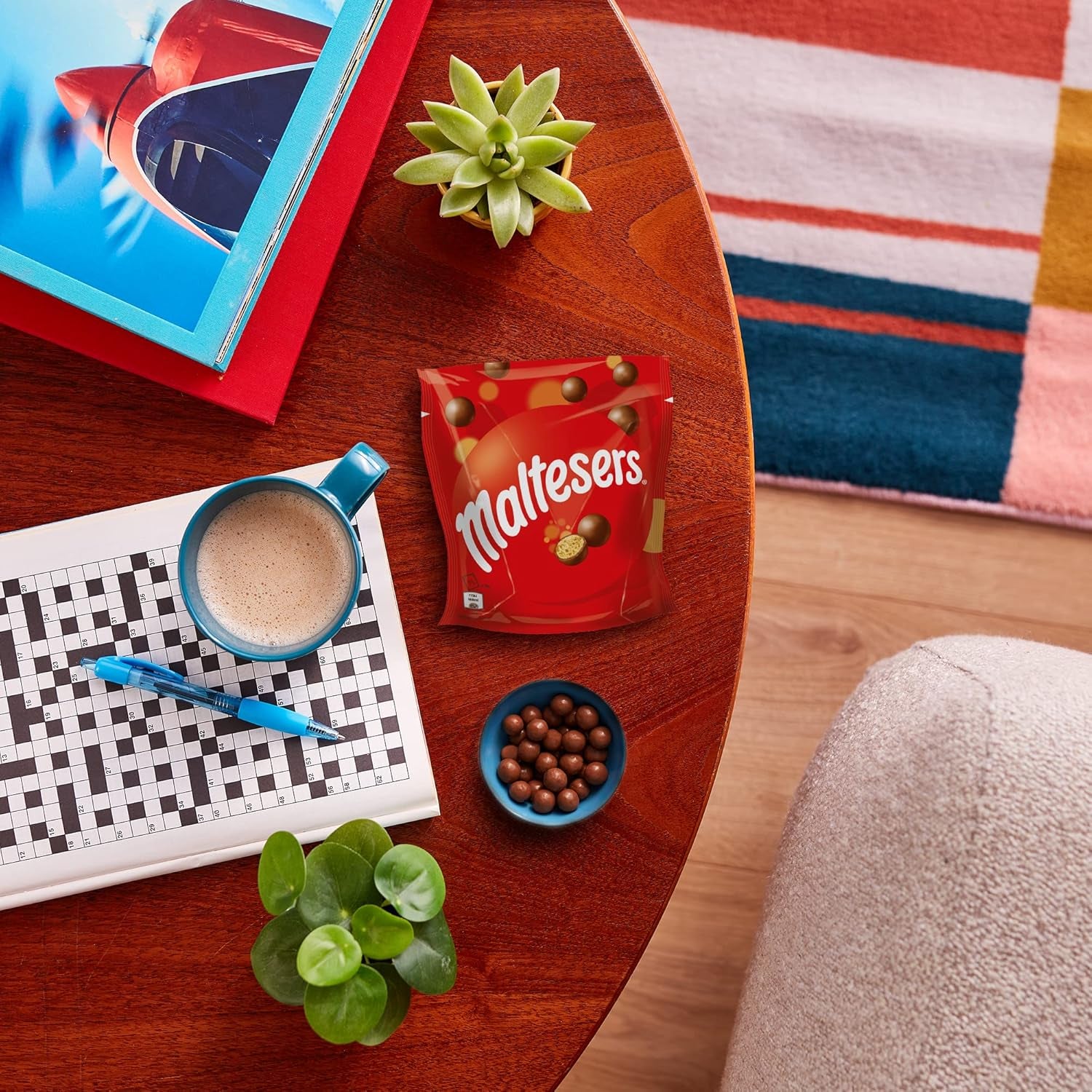 Čokoládové kuličky Maltesers s křupavým a lehkým středem, vzdušná čokoládová svačina, 1 balení (1 x 175 g)