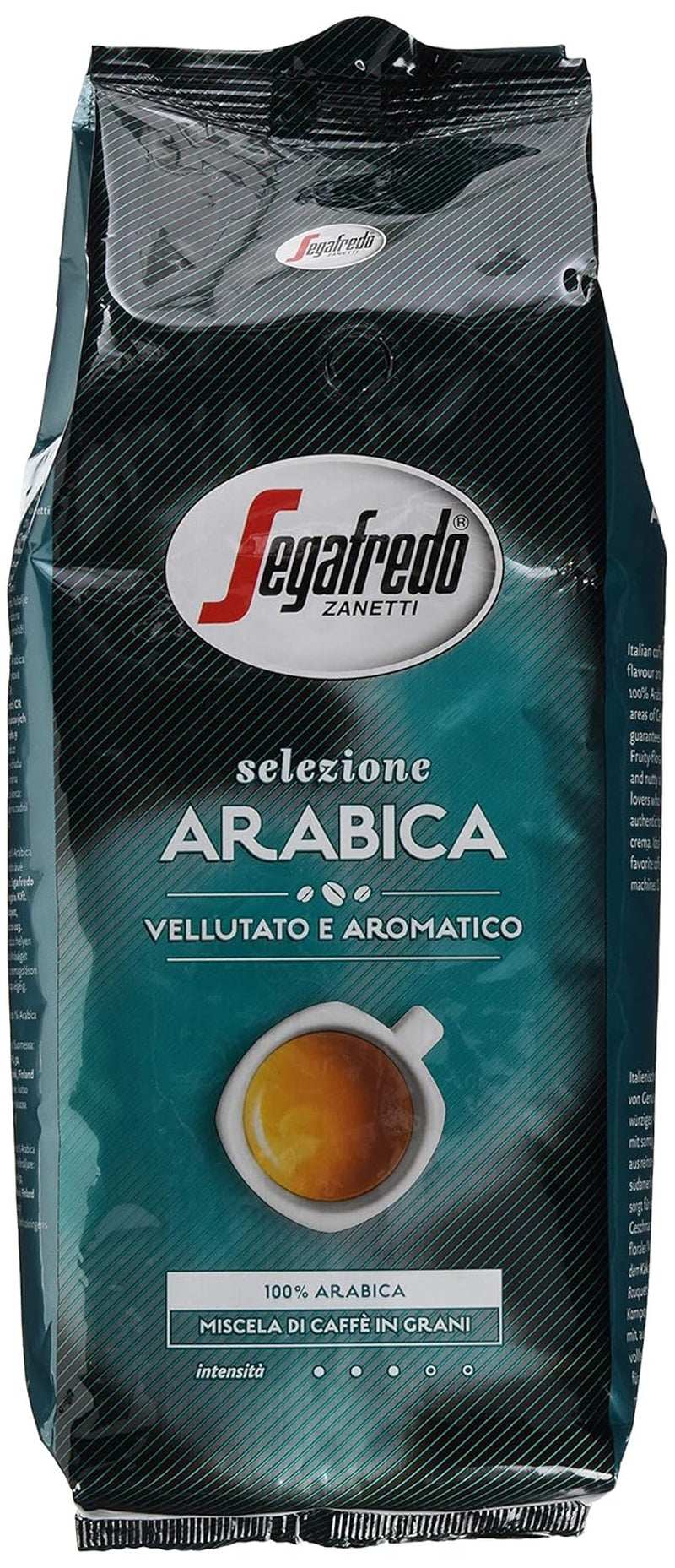 Segafredo Zanetti Selectione Arabica, pachet de 2 (2 x 1000 g)