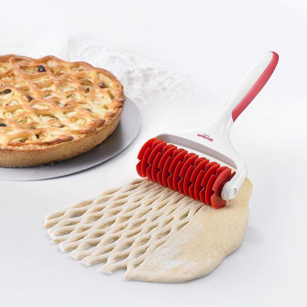 Westmark Gitterroller, délka: 19,5 cm, Kunststoff, Weiß/Rot, 32182270