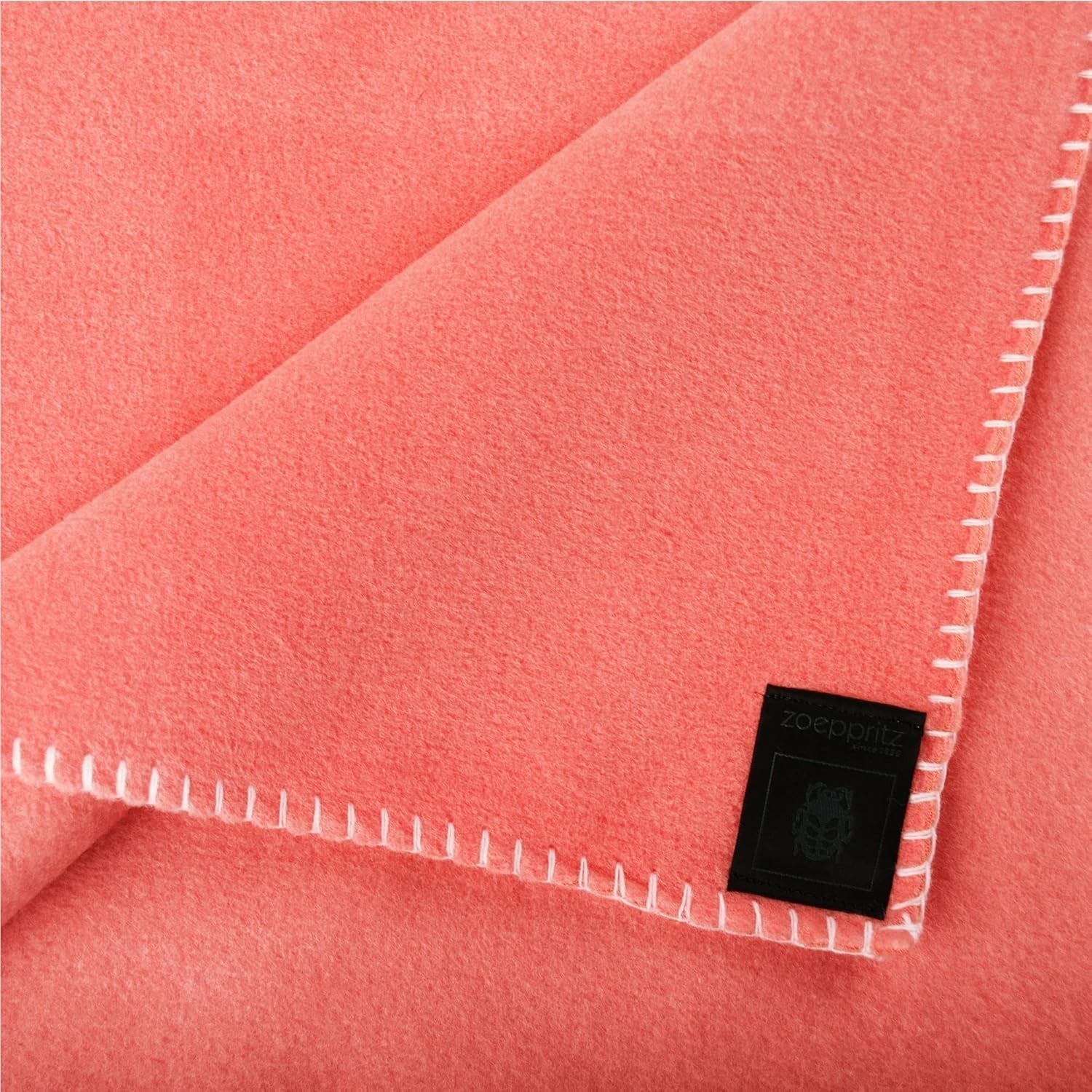 Deka Zoeppritz v barvě: Červená, Vyrobeno z 65% Polyesteru, 35% Viskózy, Velikost: 160X200 Cm, 103291-235-160X200 Postele a deky Zoeppritz od roku 1828