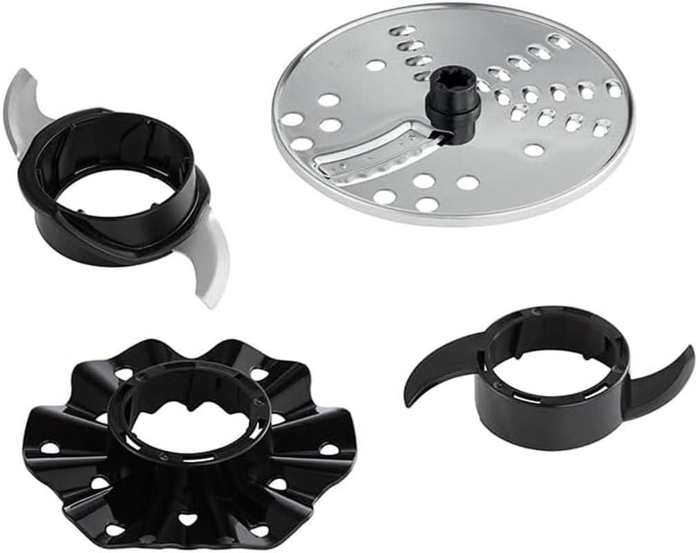 Kuchyňský robot Russell Hobbs [Blender/sekáček na zeleninu/stolní mixér/sekáček/mixér] Kuchyňský robot (hnětení, mixování a krájení), Matte Charcoal Kitchen Naty Shop