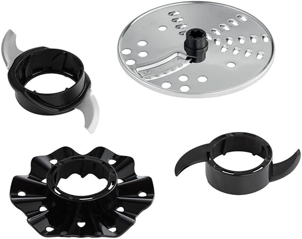 Kuchyňský robot Russell Hobbs [Blender/sekáček na zeleninu/stolní mixér/sekáček/mixér] Kuchyňský robot (hnětení, mixování a krájení), Matte Charcoal Kitchen Naty Shop