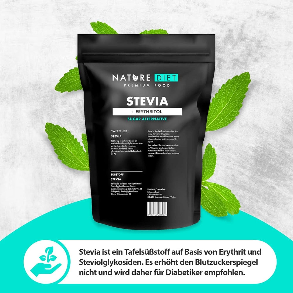 Nature Diet - sladidlo stévie, 1 kg sladidel Naty Shop