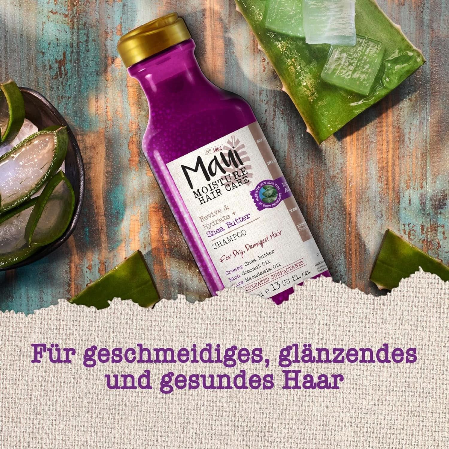 Maui Moisture Revive & Hydrate + bambucké máslo, šampon nebo kondicionér, 385 ml sprcha a koupel Naty Shop