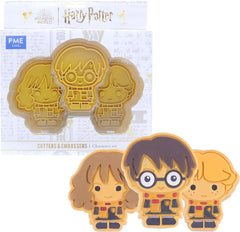 Forme de biscuiți și fondant Harry Potter, Harry, Ron și Hermione