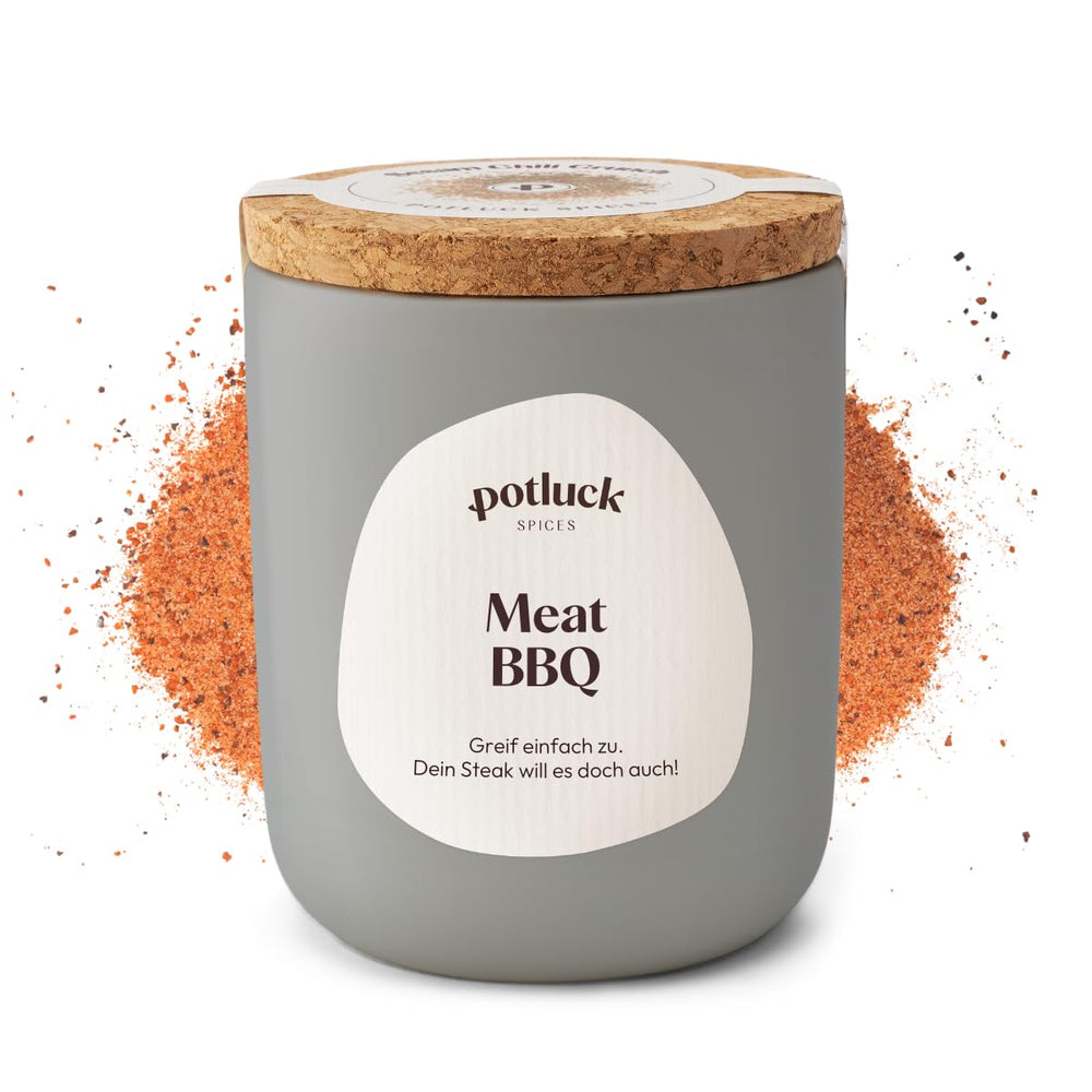 Potluck | Spice Burger | Würzmischung im Keramiktopf | 100 g | Veganské, bezlepkové a s přírodními ingrediencemi