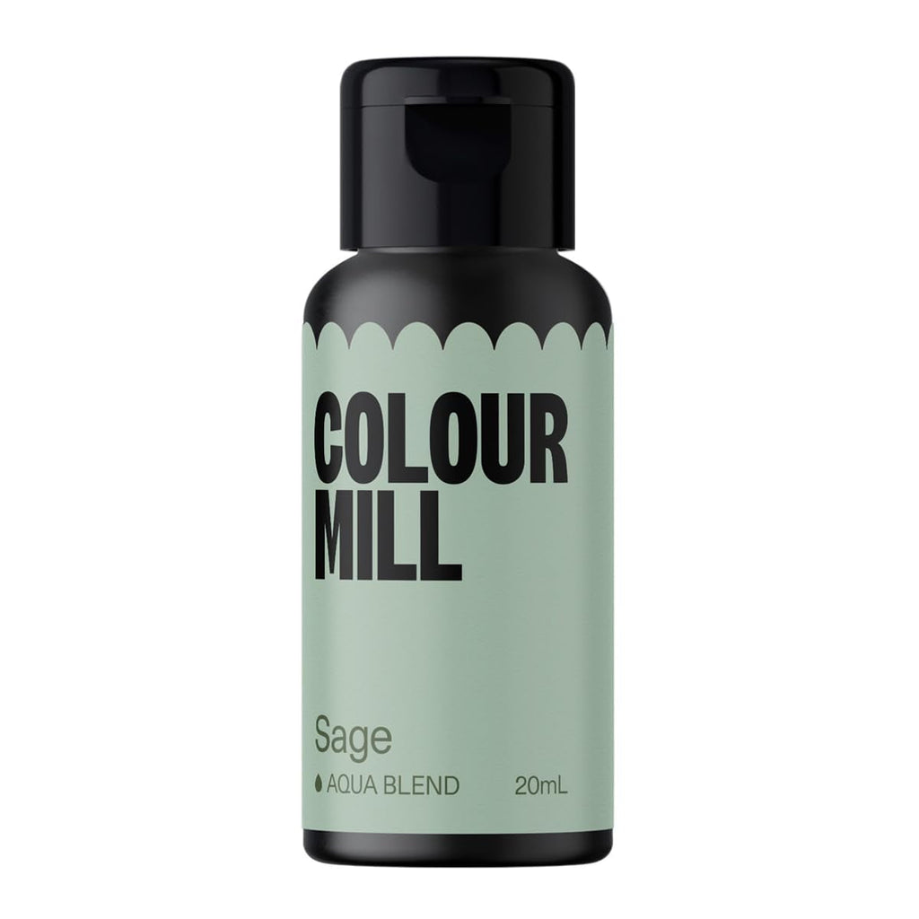 Colorant alimentar pe bază de apă Colour Mill Aqua Blend Burgundy - Foarte intens, concentrat, vegan - 20 ml