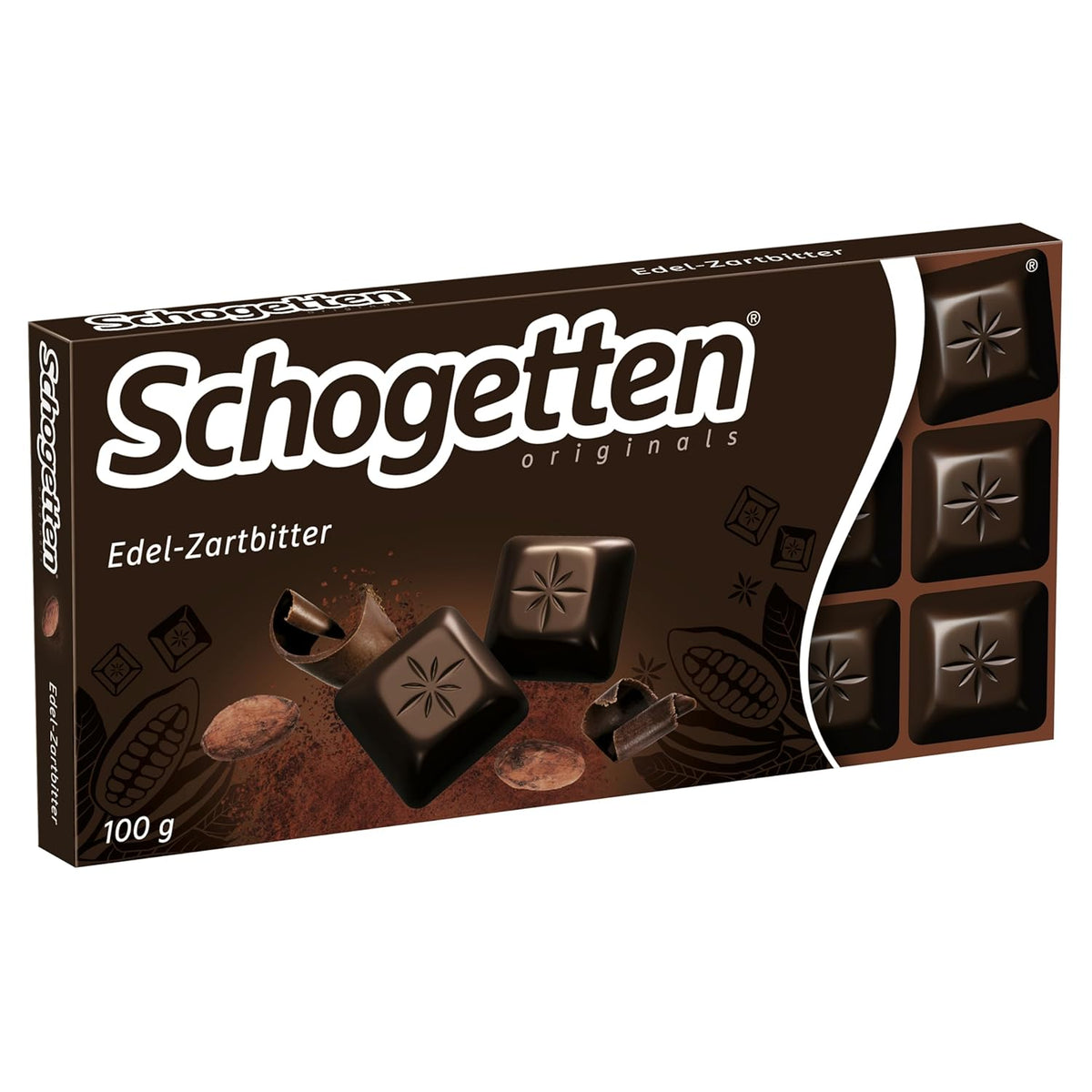 Hořká čokoláda Schogetten (50% kakaa), 100g