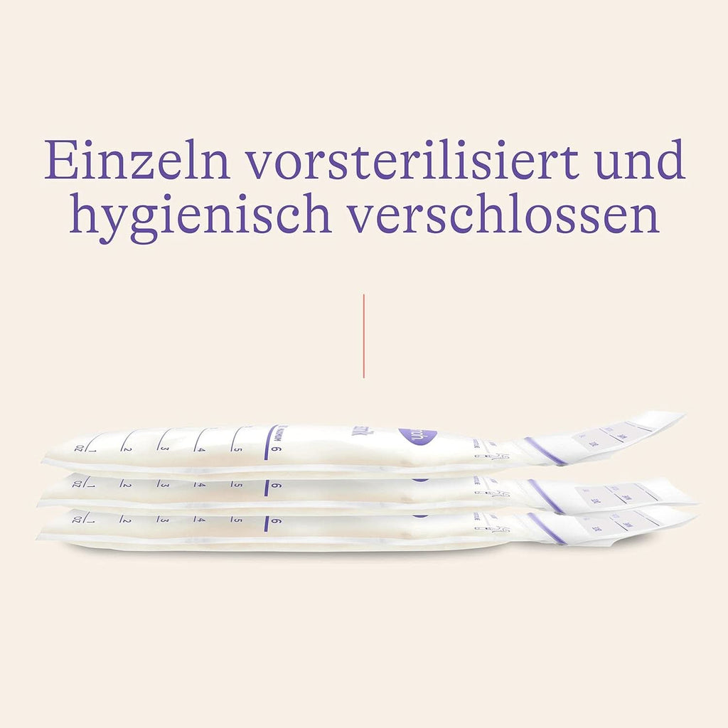 Lansinoh Muttermilchbeutel - 25 Stück - Zum Sicheren Aufbewahren Und Einfrieren Von Muttermilch - Hygienisch & Platzsparend Accesorii Hrana si Alaptare Bebe Naty Shop