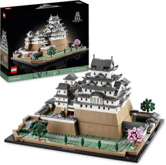 Stavebnice LEGO Architecture Model hradu Himedži pro dospělé Sbírka pamětihodností Sada fanoušků kreativního zahradnictví a japonské kultury s dárkem pro něj a její třešeň 21060 Stavebnice Besuche den LEGO-Store Single