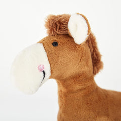 41174 Zornăitor cal Red Stars fete și băieți jucărie pentru copii recomandată de la naștere maro & 41181 Jucărie de prins fluture Red Stars fete și băieți jucărie pentru copii recomandată de la naștere portocaliu Jucarii Bebe Naty Shop