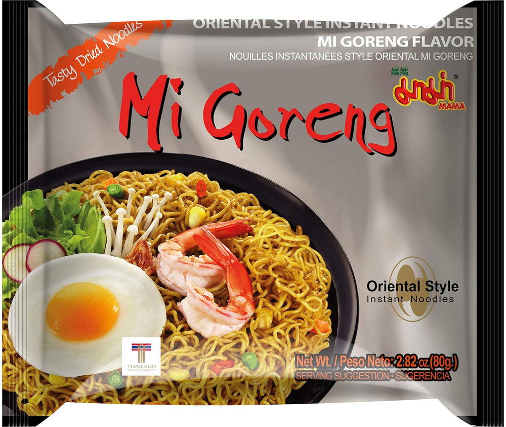 Mama Mi Goreng Instant Nudle 80g Balení po 20 ks (20 x 80g)