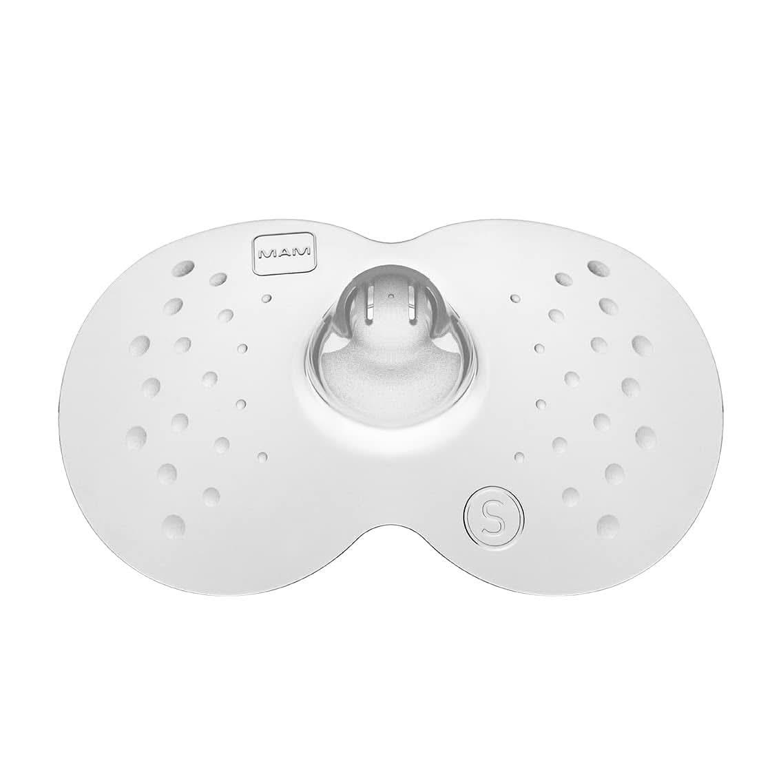 MAM Stillhütchen Größe S (Ø 17 Mm) Im 2Er-Set, Extra Weiche Brusthütchen Zum Schutz Beim Stillen, Brustwarzenschutz Für Maximalen Hautkontakt Zwischen Mutter Und Kind Příslušenství Jídlo a kojení Bebe Naty Shop