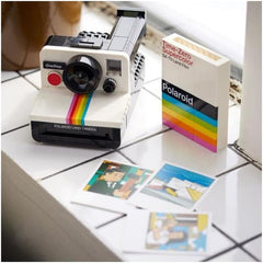 LEGO Ideas Sada fotoaparátu Polaroid Onestep SX-70 pro dospělé, sběratelská s autentickými detaily, kreativní činnost, fotografické dárky pro ženy, muže, jeho, ji a dospívající 21345 Stavebnice Besuche den LEGO-Store