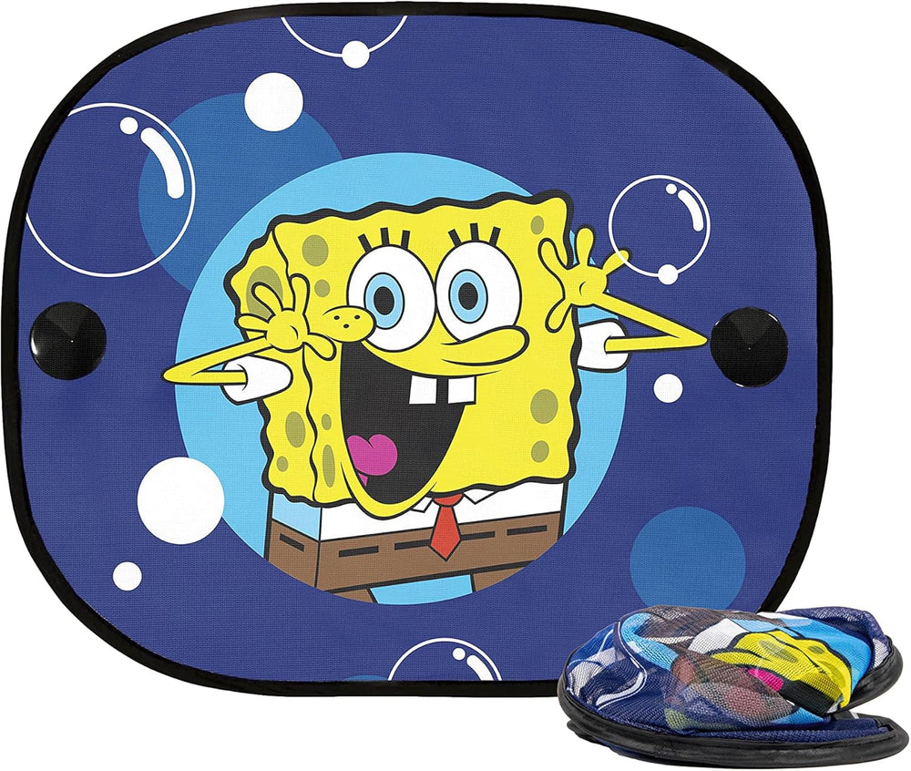 Bob Esponja Spongebob pernă de gât pentru copii. Super confortabil de călătorie, albastru Perne calatorie Naty Shop Parasolare laterale