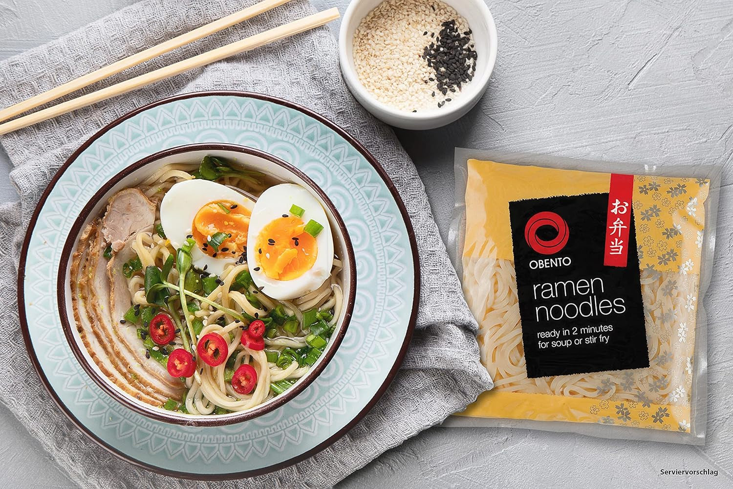 Japonské nudle ramen, 160 g