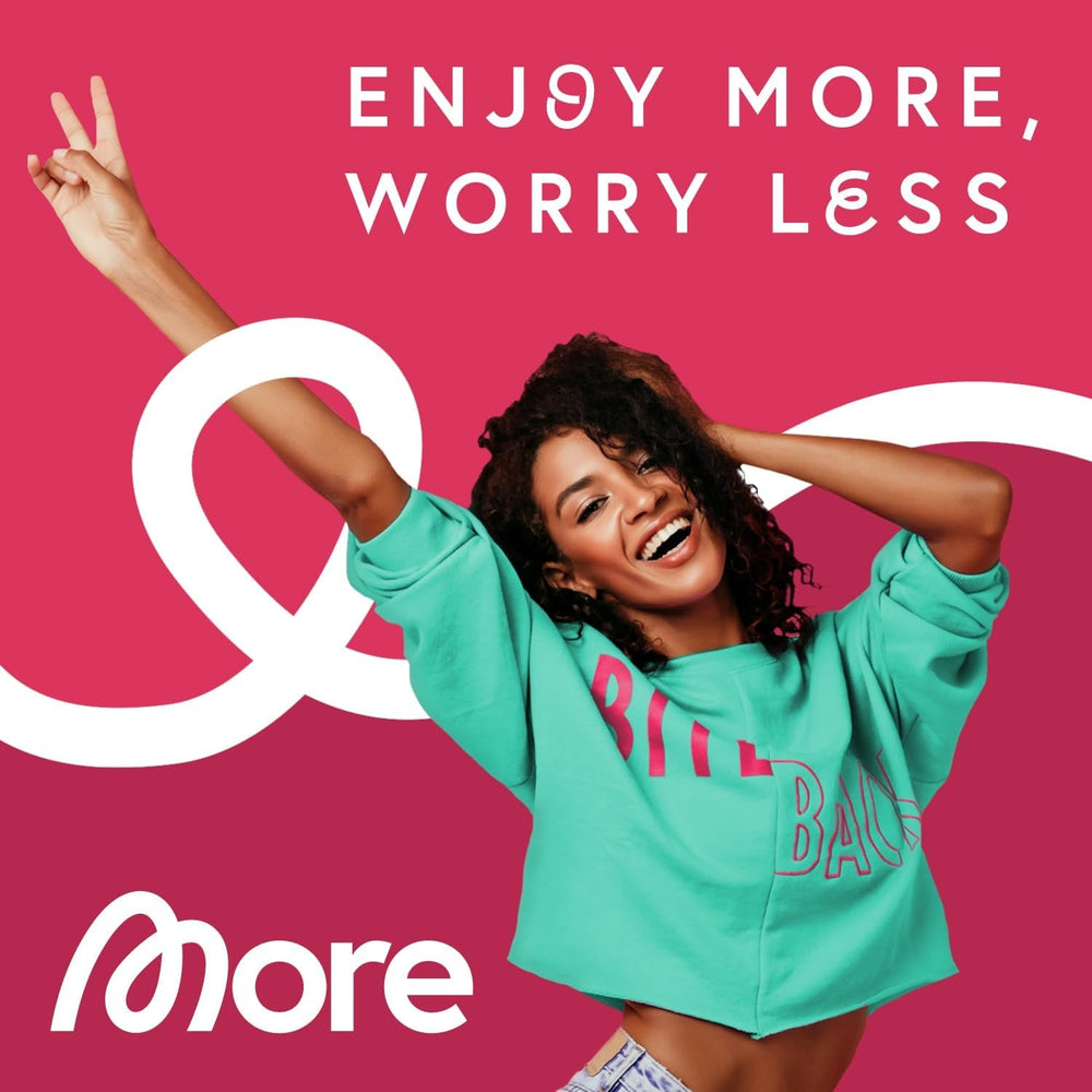 MORE Protein Brownie, 600G, Vegan Backmischung Für Brownies Mit Der Extra Portion Protein, Geprüfte Qualität - Made in Germany Směs na pečení a vaření Naty Shop