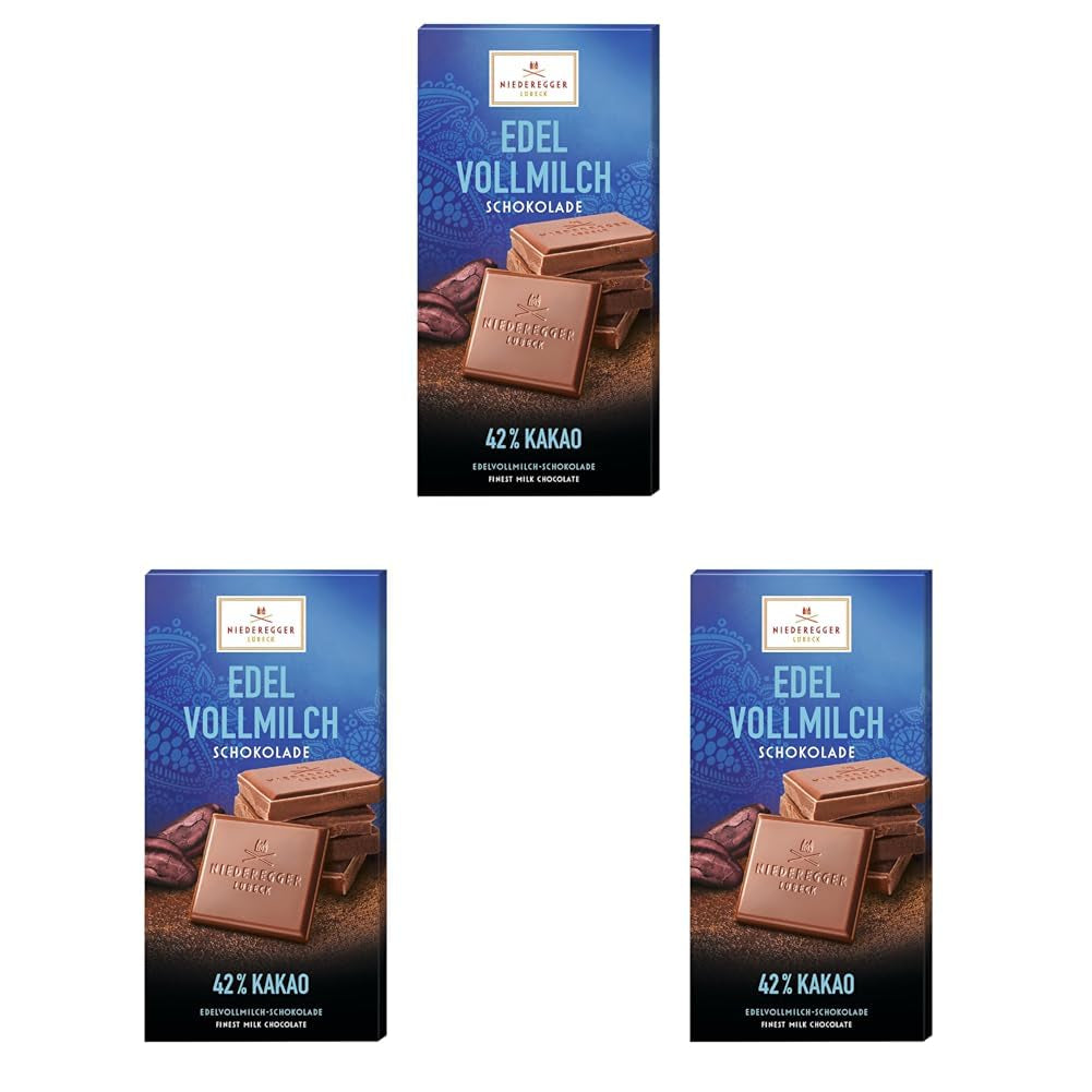 Ciocolata cu lapte premium Niederegger 100g