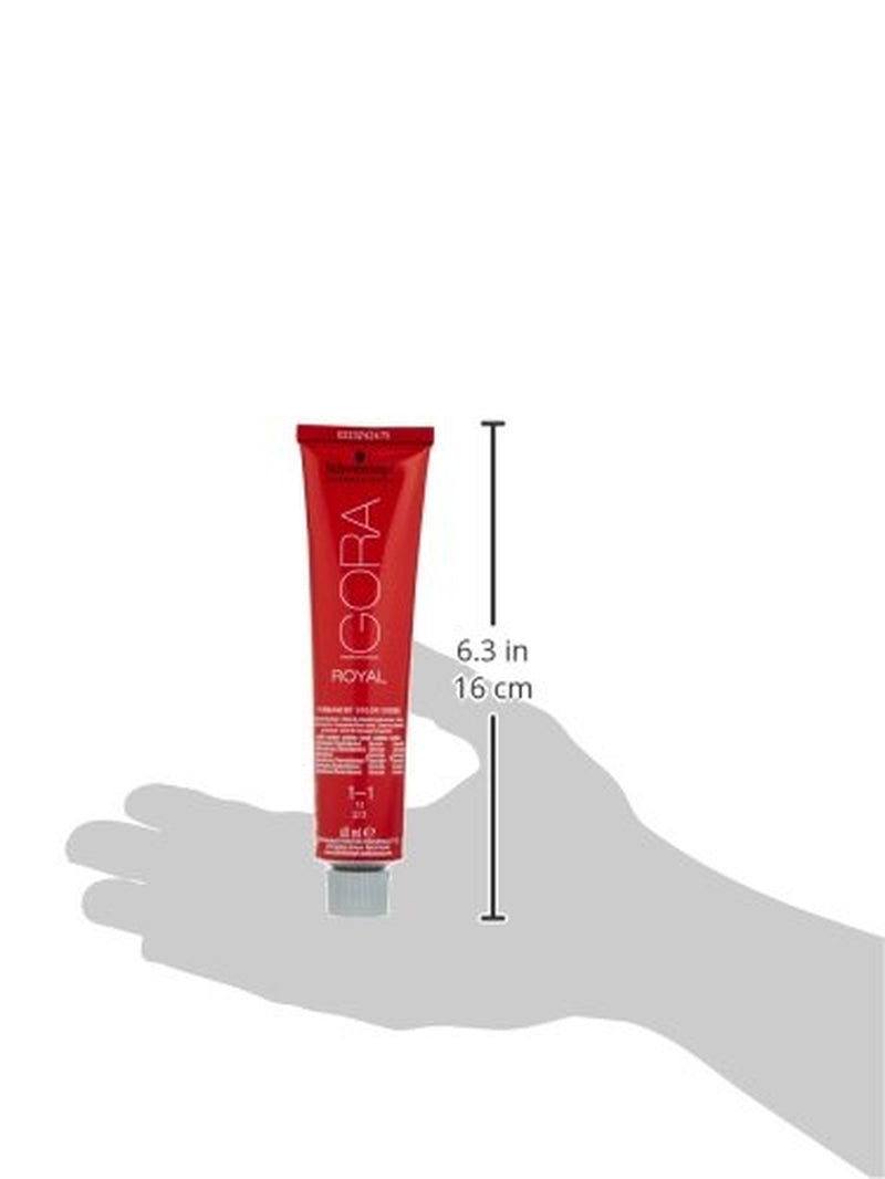 Schwarzkopf IGORA Royal Premium Hair Colour 1-1 albastru-negru, 1 pachet (1 x 60 g) Vopsea pentru par Naty Shop