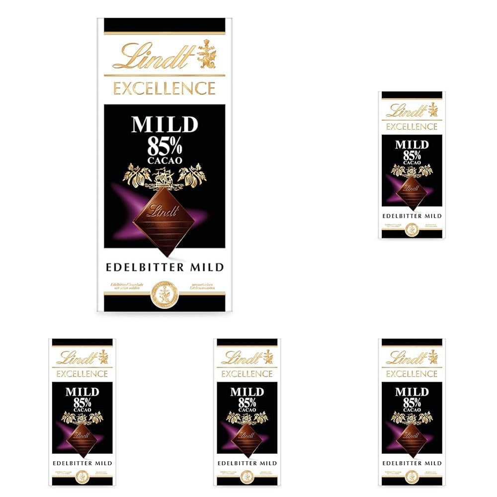 Lindt Čokoláda | Tyčinka EXCELLENCE 85% kakaa | 100 g | Extra tmavá čokoláda | Veganská čokoládová tyčinka