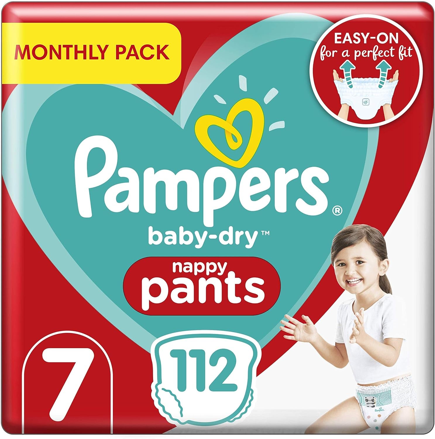Pampers (stará verze), kalhotky, velikost 4, 9kg-15kg, tři balení (1 x 88 plen)