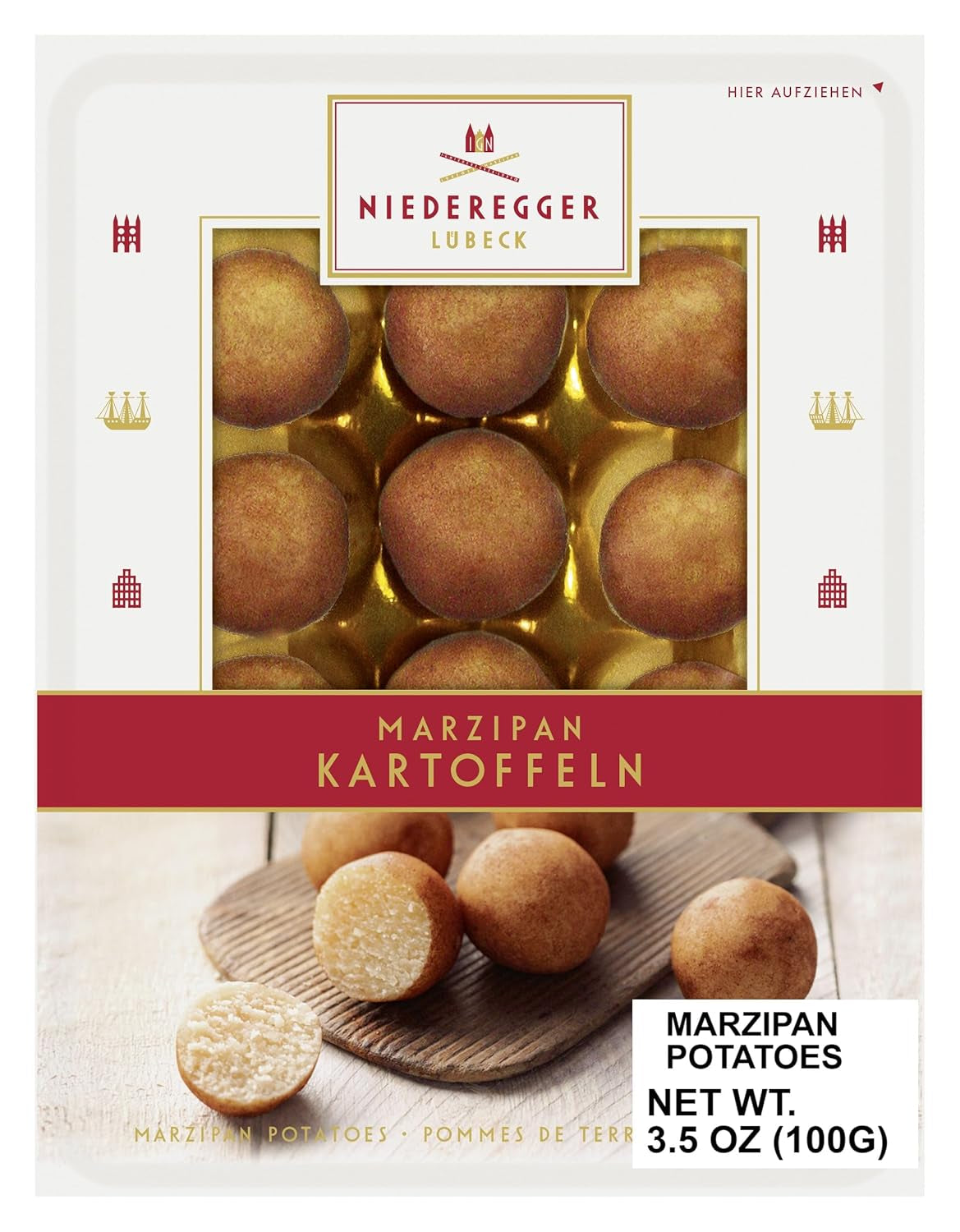 Brambory s Niederegger marcipánem 100g