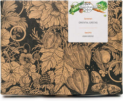 Oriental Greens - Samen-Geschenkset Mit 5 Asiatischen, Sehr Gesunden Blattgemüsesorten