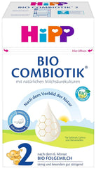Hipp Bio mléčná výživa 2 BIO Combiotik, Balení 4 ks (4 x 600 gramů) Maminka a miminko Naty Shop NOVINKA - 2 Bio Combiotika 4 x 600 gramů