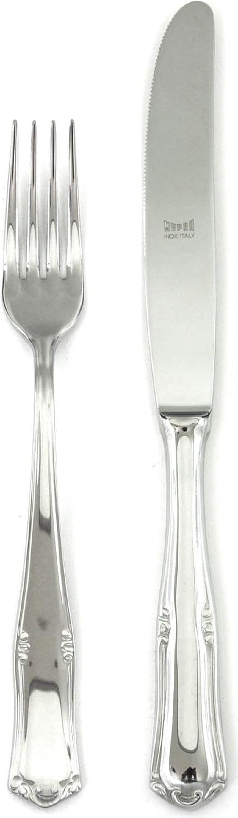 Bavaria Moka Nerezová ocel Stříbrná barva Kuchyně vhodná do myčky Naty Shop 24dílná sada příborů (sada dezertů)