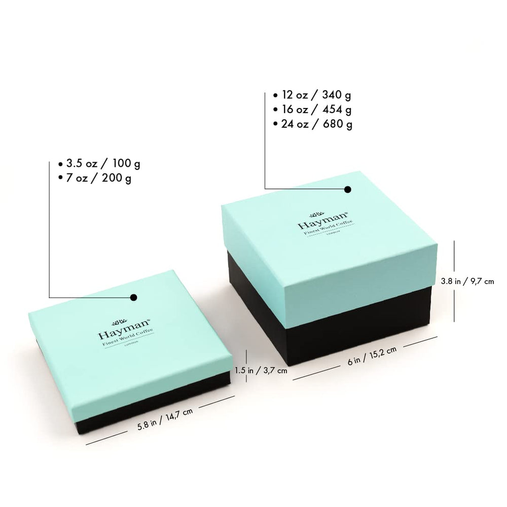 100% Blue Mountain Kaffee aus Jamaika - Geröstete Bohnen | Kaffee-Röststufe: Mittlere, Anzahl von Einheiten: 1 x 680g/24oz