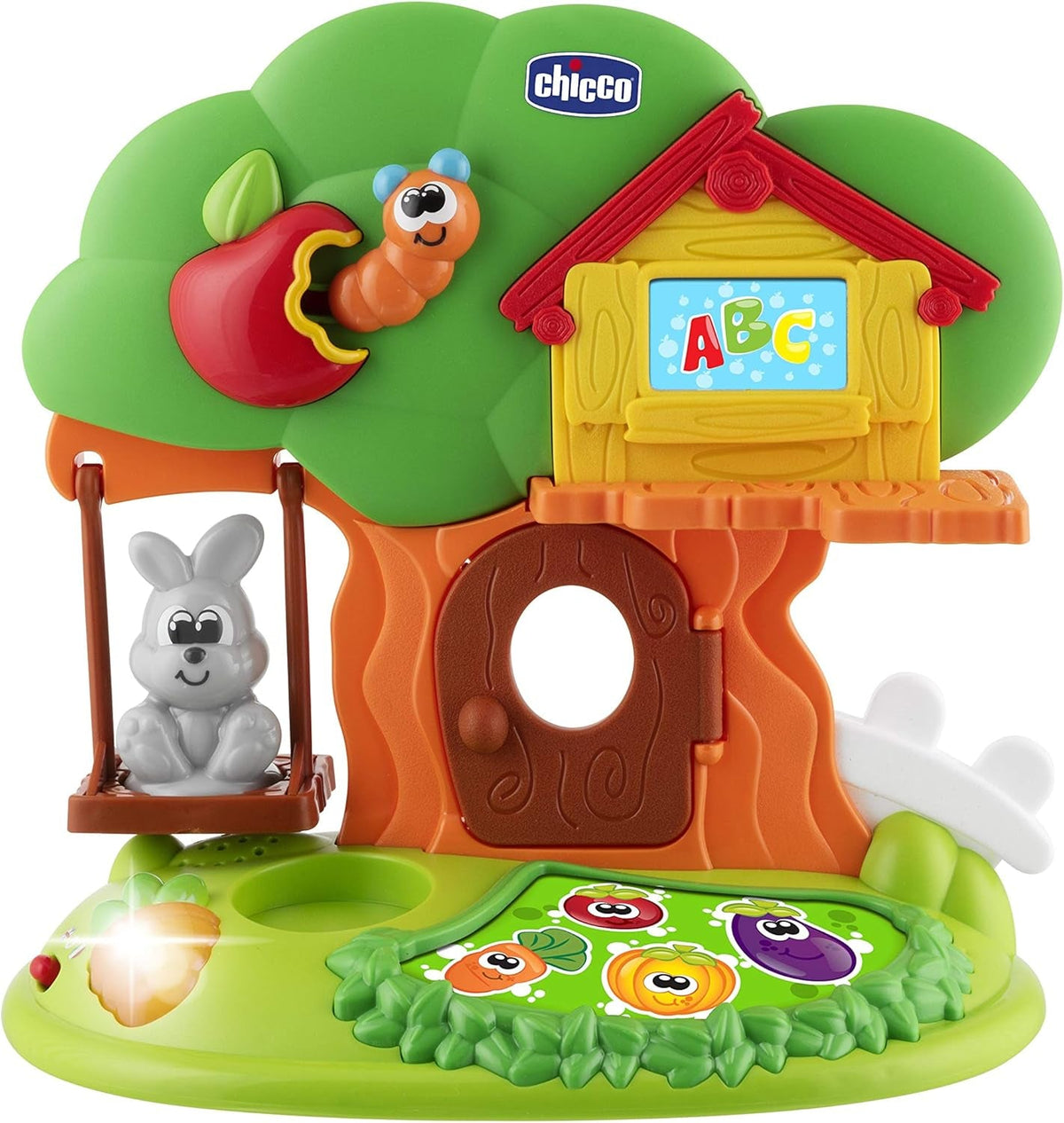 Chicco - Casa iepurașului, Jucărie electronică, Playset, Vârsta 1-4 ani Jucarii Bebe Naty Shop Titlu implicit