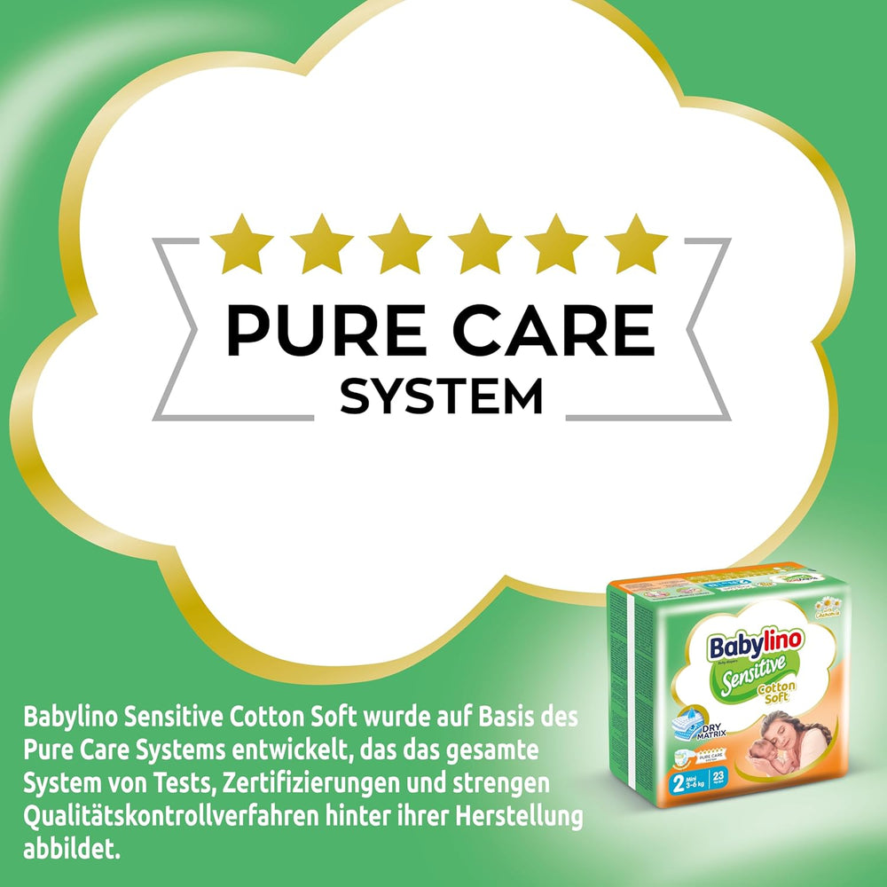 Pleny pro citlivá miminka, velikost 2, mini (3-6 kg), 192 plen