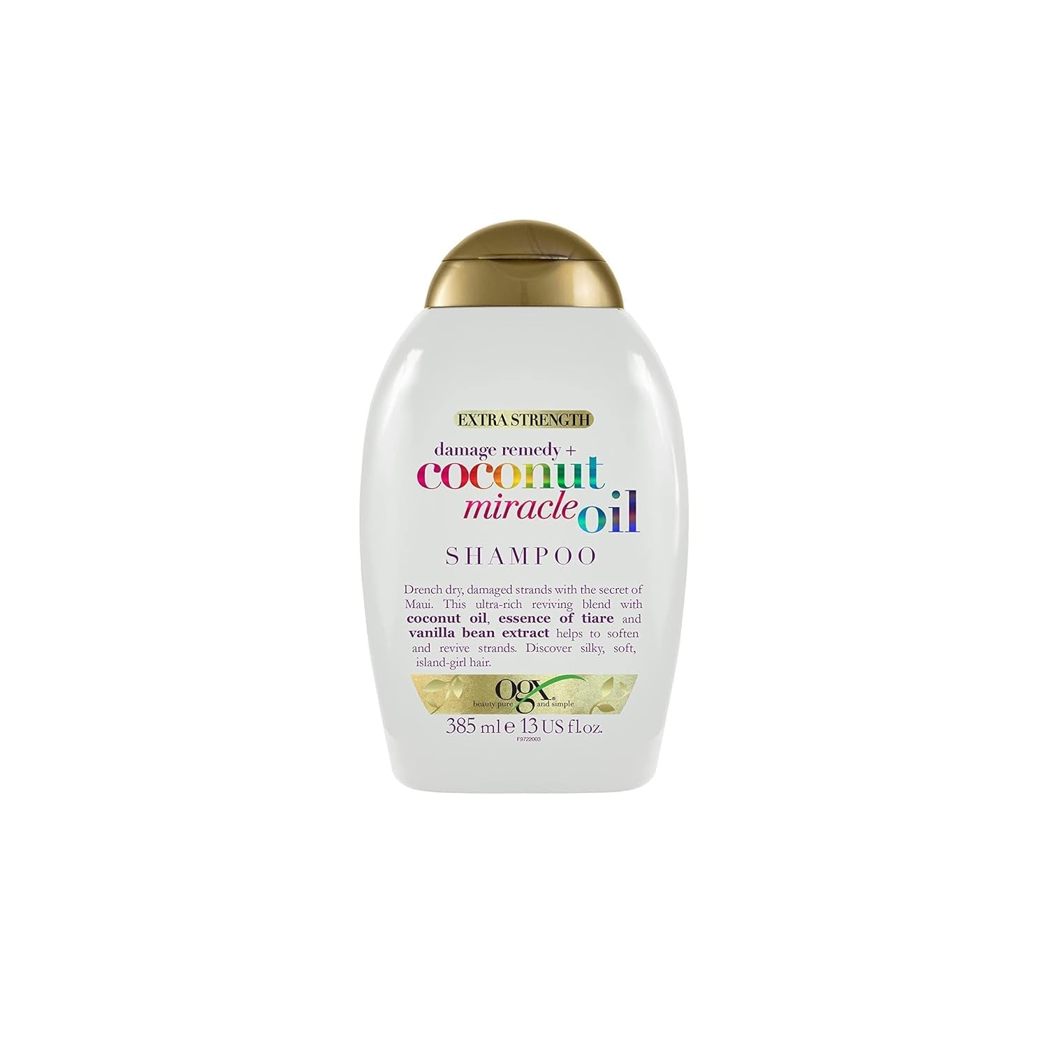 OGX Coconut Miracle Oil Conditioner, Balsam hidratant pentru îngrijirea părului cu ulei de nucă de cocos, 385 ml Ingrijire par OGX Sampon