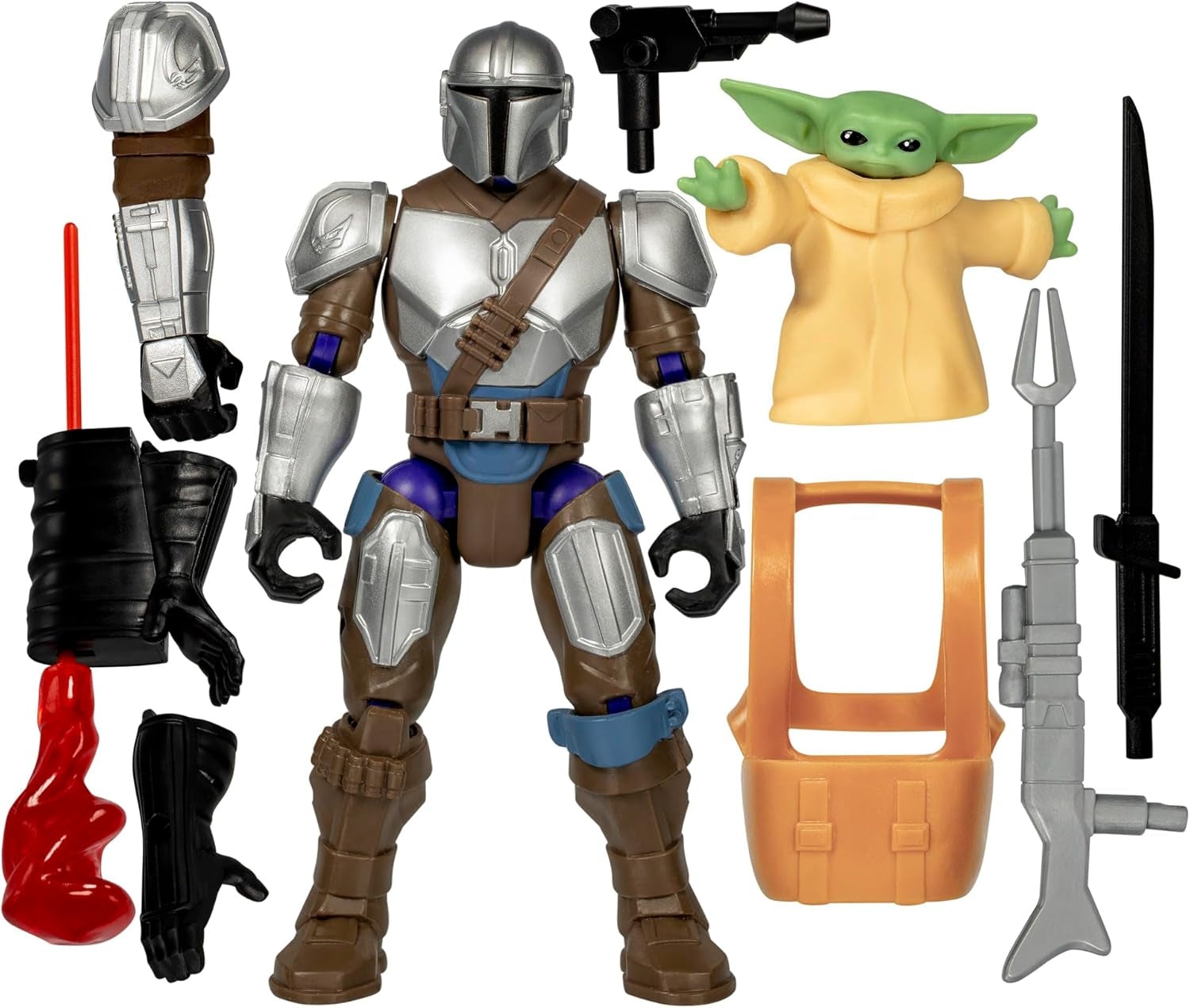 Star Wars Mixmashers Stormtrooper Přizpůsobitelné Mix-And-Match akční figurky a příslušenství Akční figurky Naty Shop Mandalorian