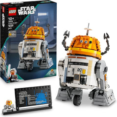 Figurka LEGO Star Wars 75416 Ahsoka Astromech Droid Chopper (C1-10P) - hračka s pohyblivou hlavou, odnímatelnými rameny a centrálním kolem - dárek pro fanoušky Ahsoky, chlapce a dívky starší 10 let Stavebnice Besuche den LEGO-Store Výchozí název
