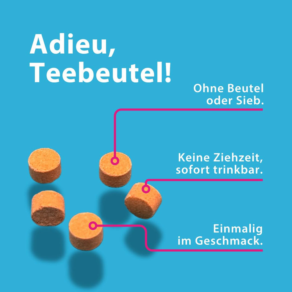 TEABALLS - Set de 3 POWER TEA MIX - ZMEURĂ, ENERGIE, CIREȘE Pentru aproximativ 120 de cești de ceai