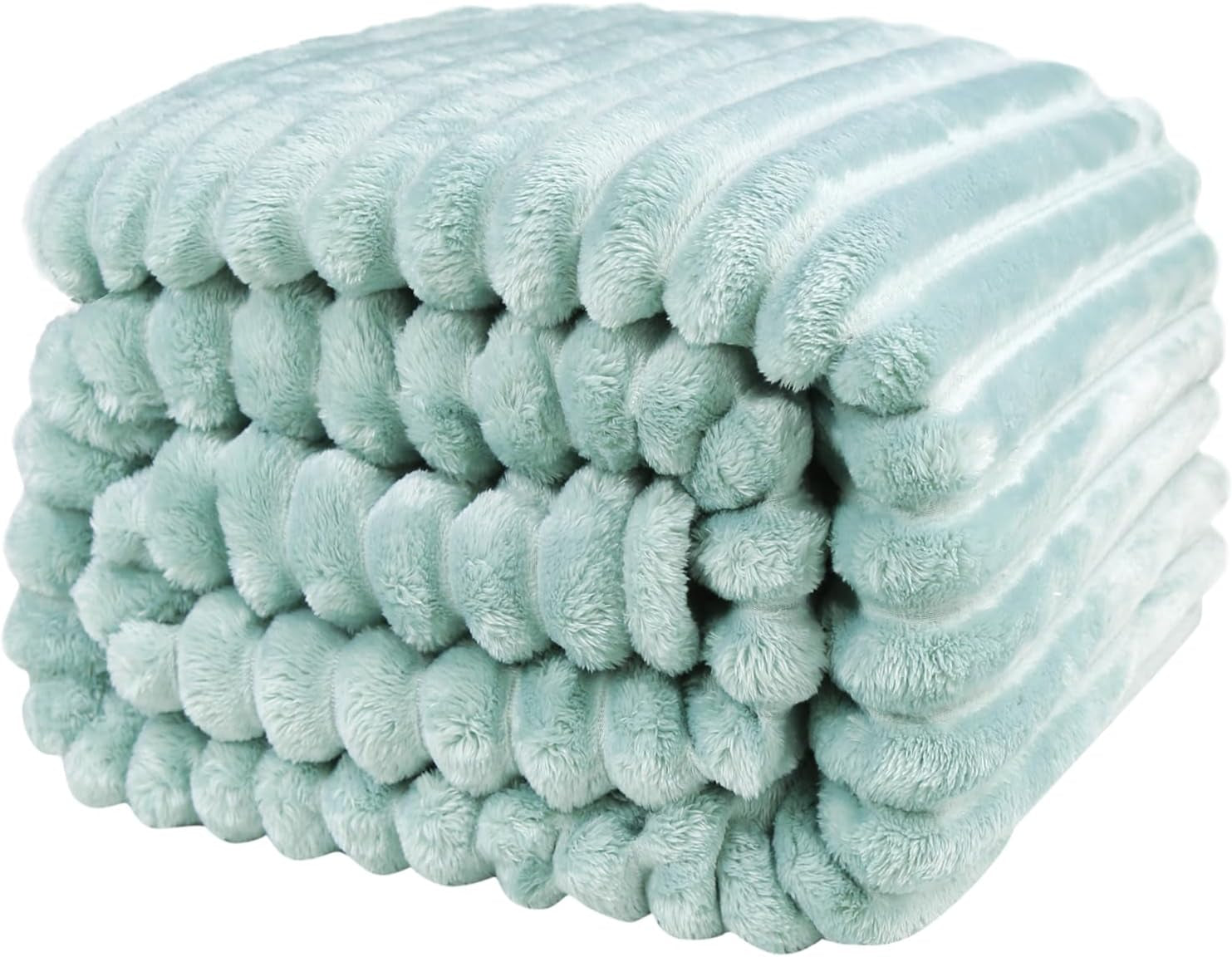 Pohodlná přikrývka 200X230 Cm - Hřejivá a nadýchaná přikrývka na postel a pohovku Přikrývka pro maminku, ženu a přítelkyni (béžová, 200X230Cm) KEAYOO Postele a přikrývky Matcha greens 200X230Cm