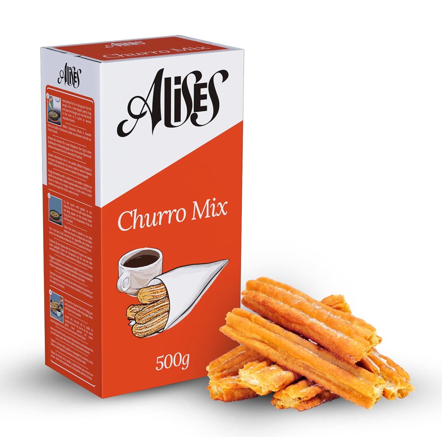 Španělská směs pro churros, 500 gramů Naty Shop Kitchen