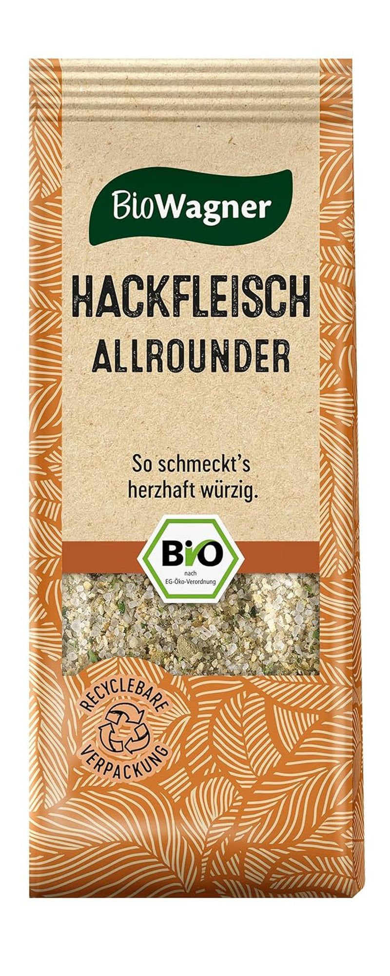 BioWagner - Bio Ras el Hanout, Gewürzmischung für Orientalische und Arabische Gerichte, ideální pro kuskus, Tajine nebo Hummus, přírodní Bio-Zutaten, recyklovatelné balení, 50 g