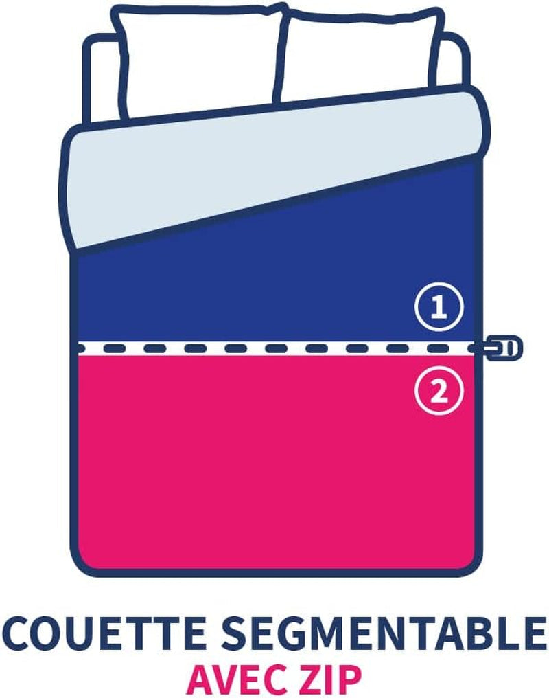 KSGB402460 Prošívaná postel pro 2 osoby, snadno omyvatelná, bílá, 220X240 cm Přikrývky a přikrývky Naty Shop