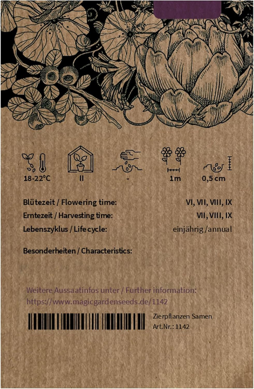 Äthiopische Eierfrucht (Solanum Aethiopicum) 20 Samen Afrikanische Sorte