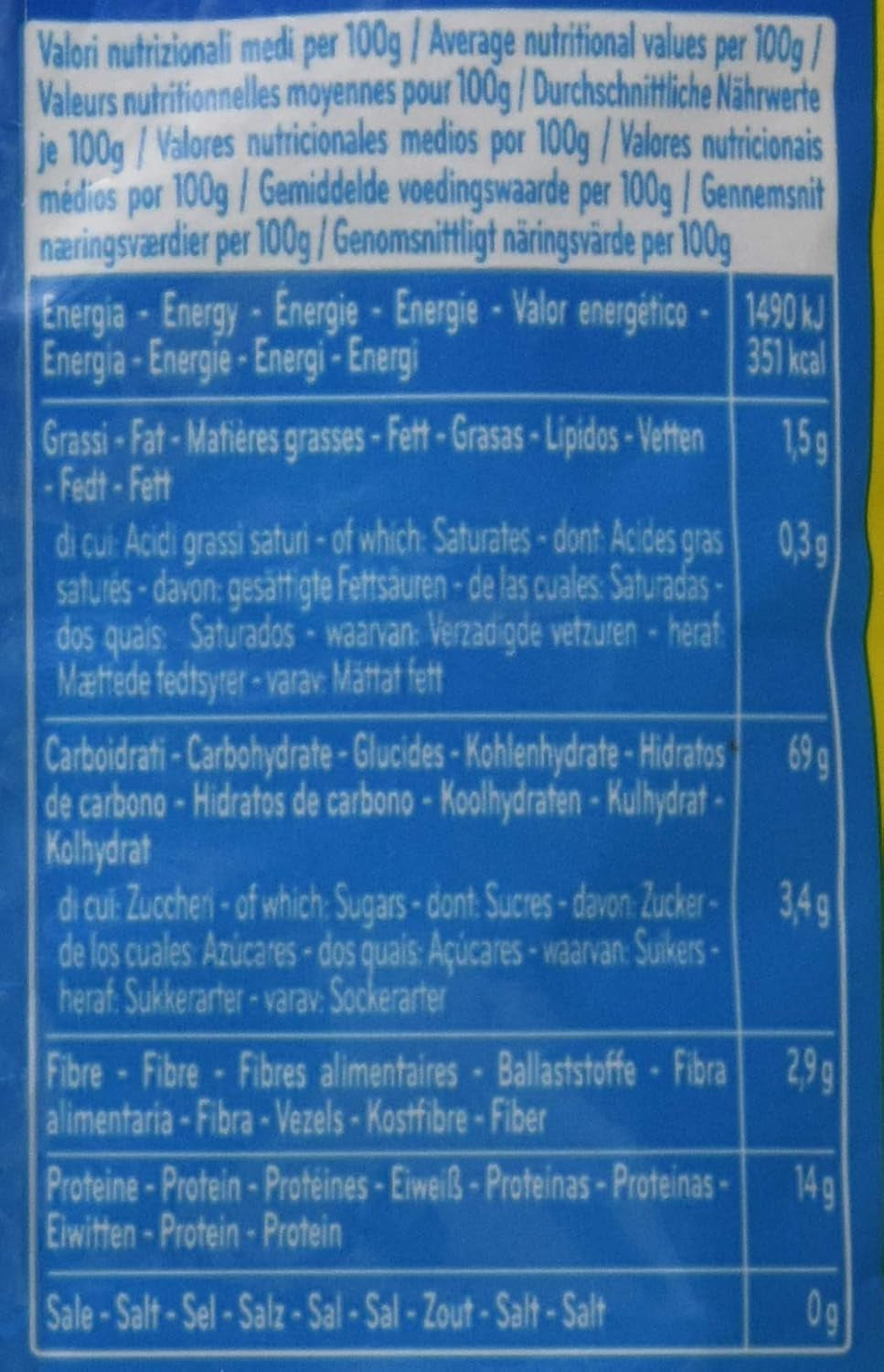 Conchiglie Rigate, 500 g (balení 1 ks)