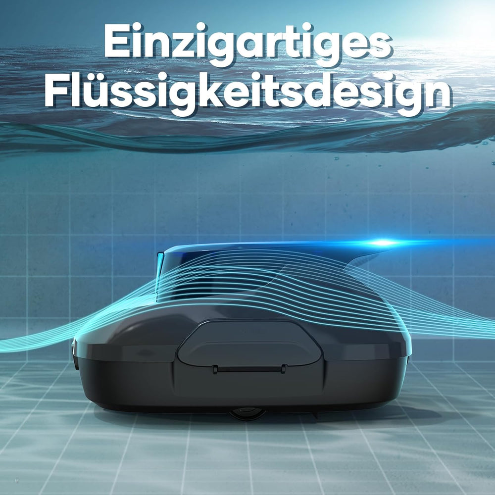 Bazénový robot AIPER Scuba SE, akumulátorový čistič bazénů s baterií, doba čištění 90 minut, automatické čištění s funkcí samoparkování, lehký bazénový čistič, ideální pro bazény s plochým dnem