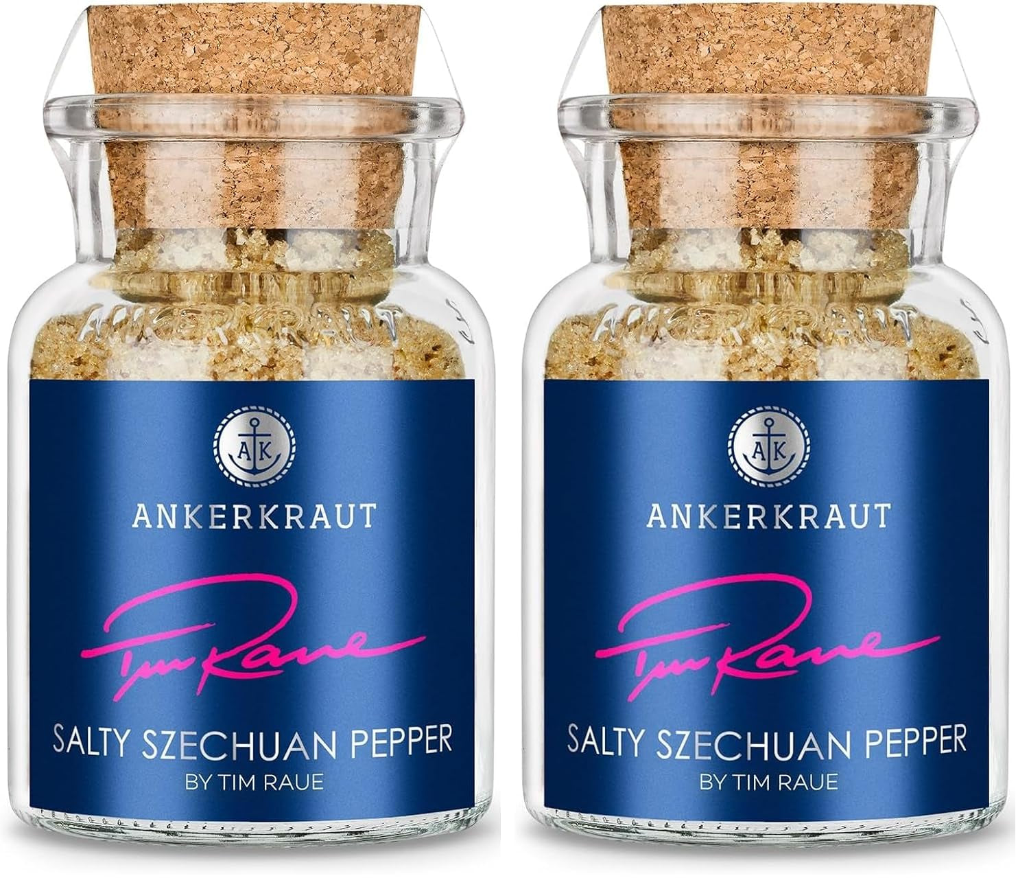 Ankerkraut Smoky Fries od Tima Raue, Mischung würzender Ingredient für Pommes Frites, Gourmet Pommes mit Rauch-Aroma, 145 g v Korkenglas