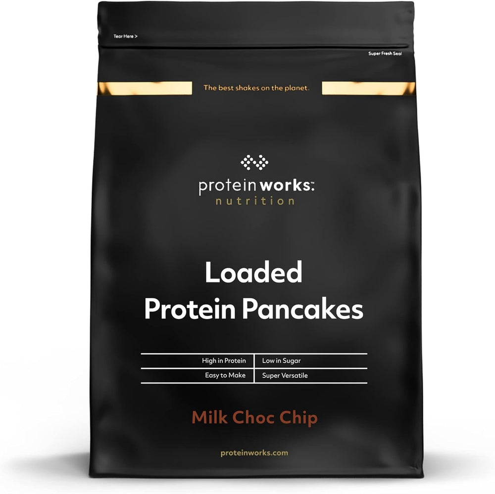 Protein Works - Nabitý protein Pfannkuchen | Premium Pfannkuchen Mischung | Eiweiß Palačinky | Proteinové palačinky | 8 porcí | Natürlich | 500G Směs na pečení a vaření Naty Shop 500G (1Er Pack) Natürlich