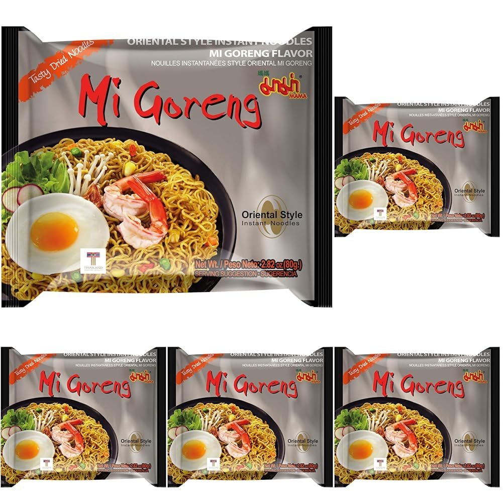 Mama Mi Goreng Instant Nudle 80g Balení po 20 ks (20 x 80g)